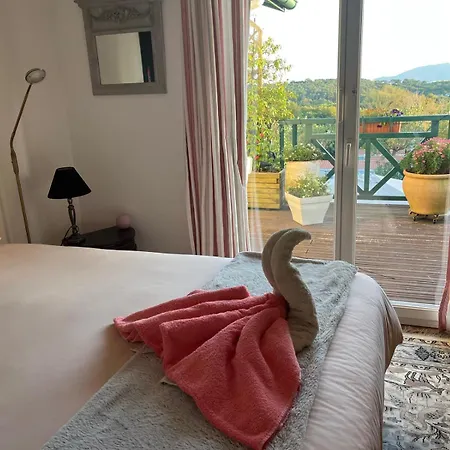 Casa de hóspedes D'hôtes-studette Milady, Calme, Patio, Vue Sur Jardin Et Montagne Du Patio, Parkin Privé, Confort Biarritz