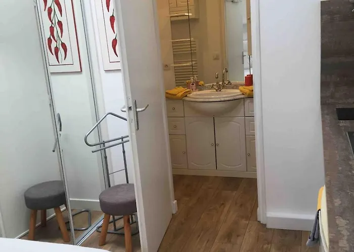 D'hôtes-studette Milady, Calme, Patio, Vue Sur Jardin Et Montagne Du Patio, Parkin Privé, Confort 4*